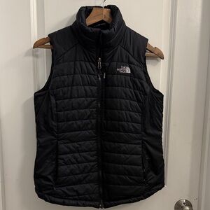 The North Face Black Quilted Insulated Vest